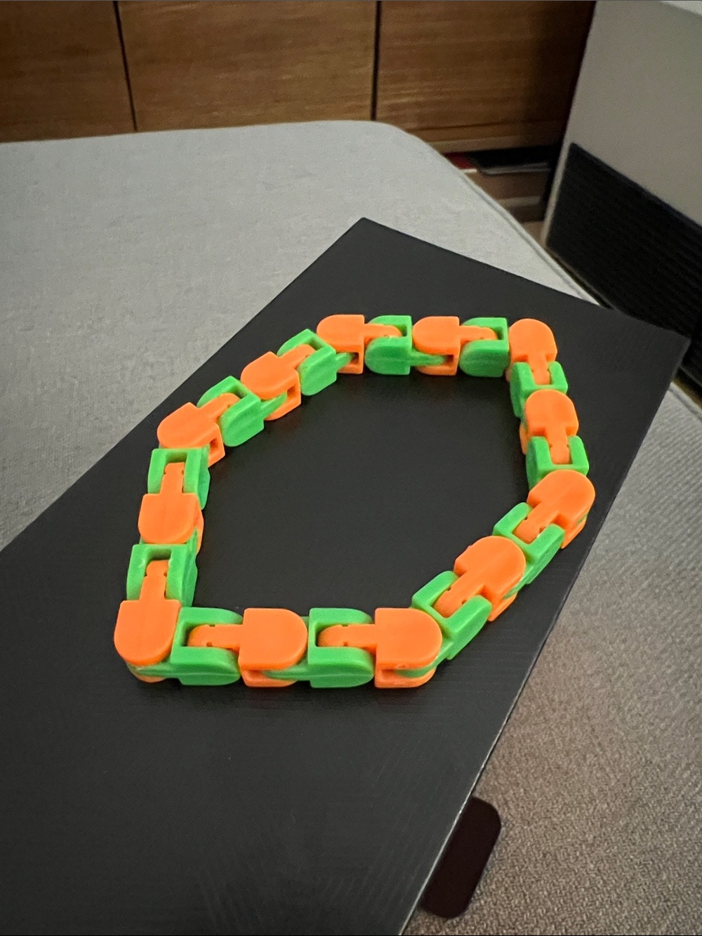 Links Wacky Tracks Snap and Click Fidget Toys, Finger Sensory
